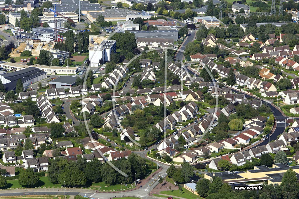 Photo arienne de Magnanville (les Hauts de Magnanville)