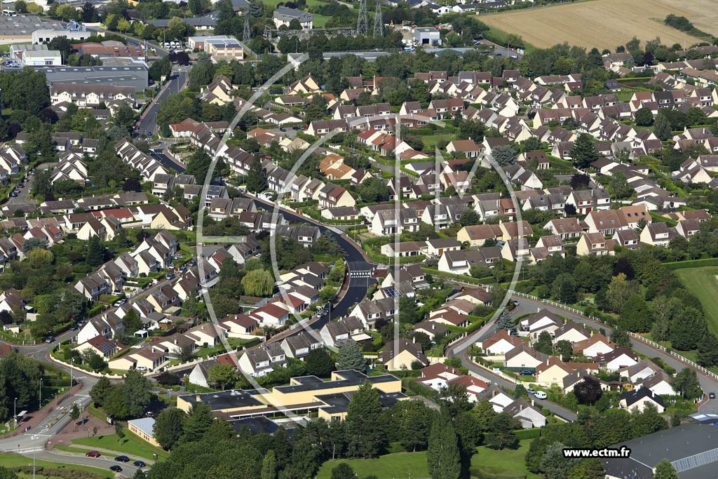 Photo arienne de Magnanville (les Hauts de Magnanville)