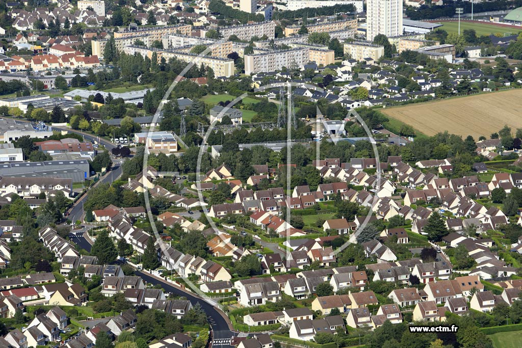 Photo arienne de Magnanville (les Hauts de Magnanville)