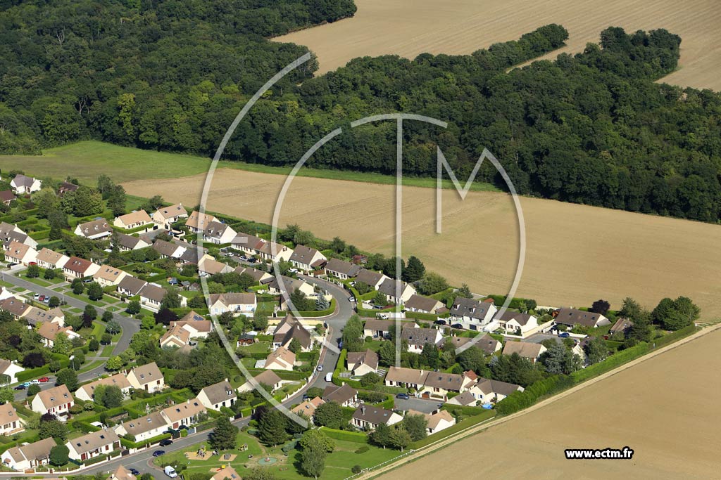 Photo arienne de Magnanville (les Hauts de Magnanville)