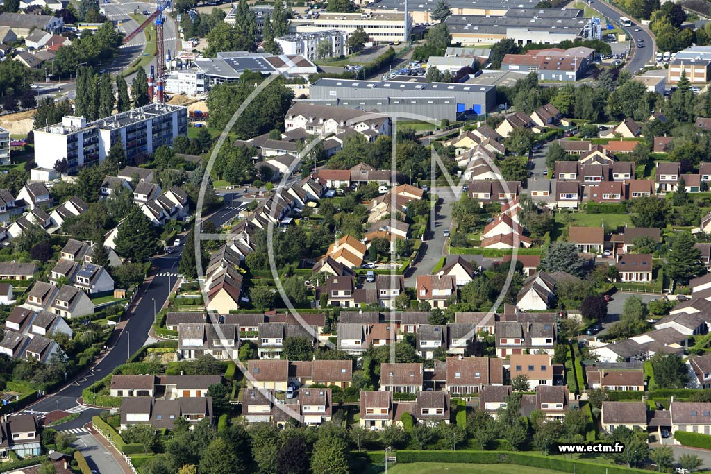 Photo arienne de Magnanville (les Hauts de Magnanville)