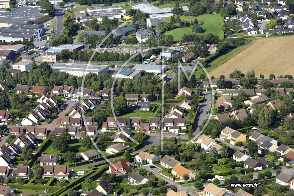 Photo arienne de Magnanville (les Hauts de Magnanville)