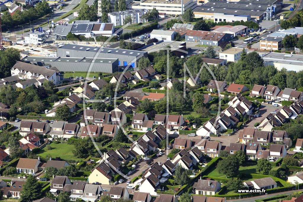 Photo arienne de Magnanville (les Hauts de Magnanville)