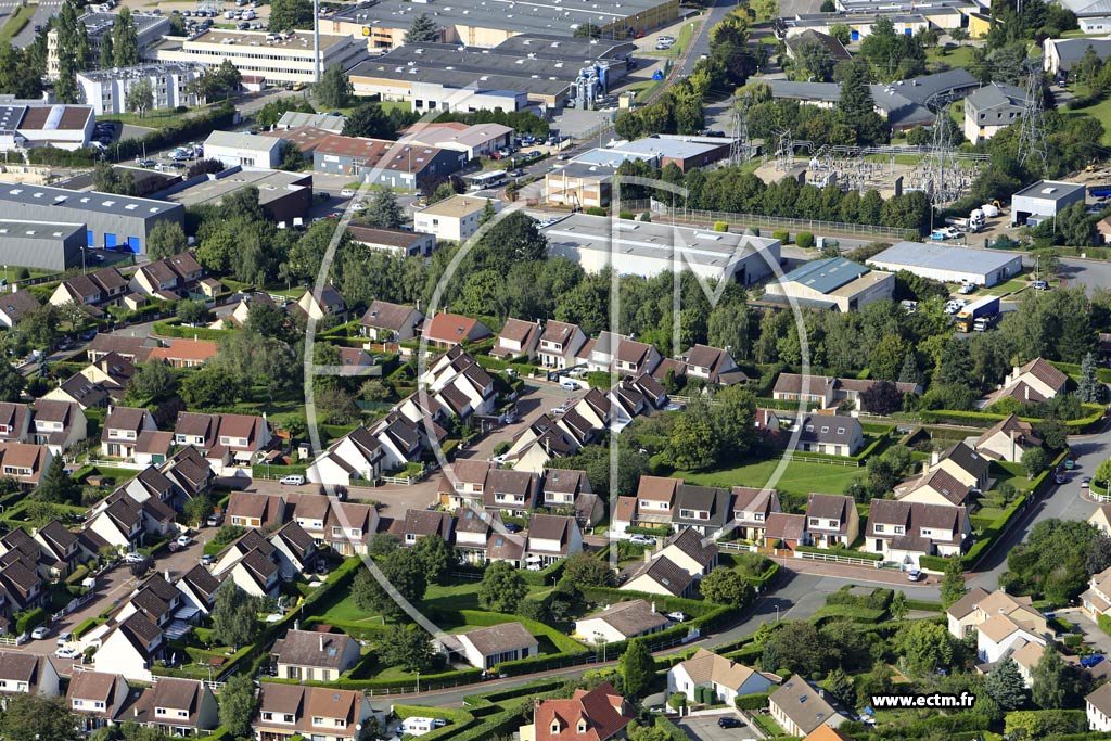 Photo arienne de Magnanville (les Hauts de Magnanville)