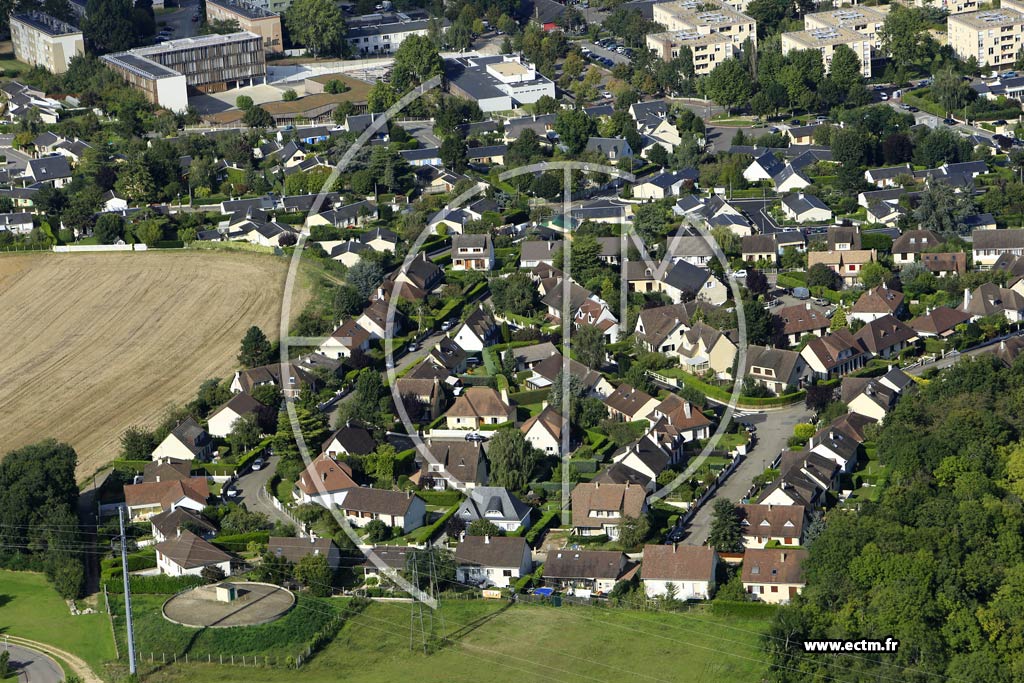 Photo arienne de Magnanville (les Hauts de Magnanville)