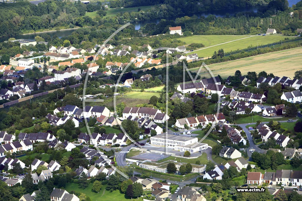 Photo arienne de Mantes-la-Ville (Domaine de la Valle)