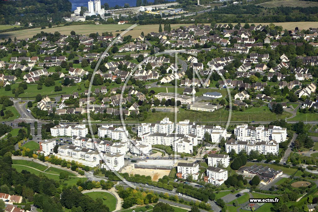 Photo arienne de Mantes-la-Ville (Quartier de l'Avenue du Vexin)