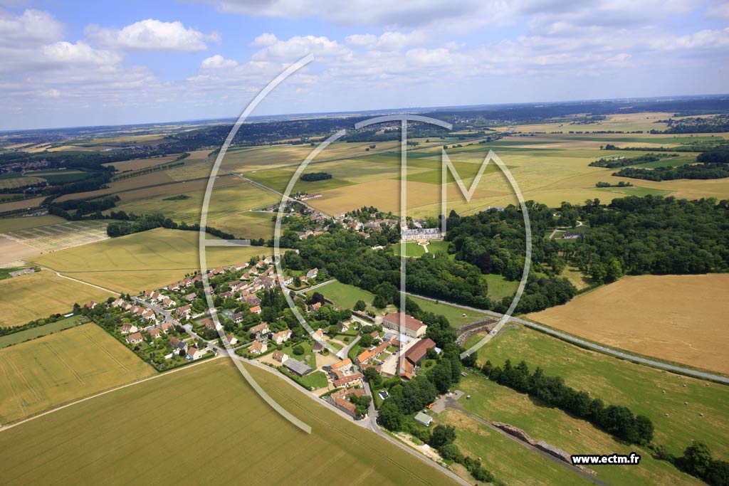 Photo arienne de Mareil-le-Guyon
