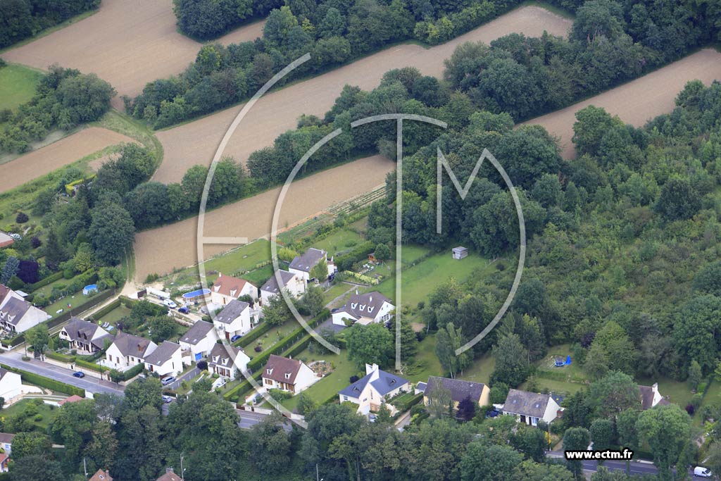 Photo arienne de Mzires-sur-Seine (Chaufour)