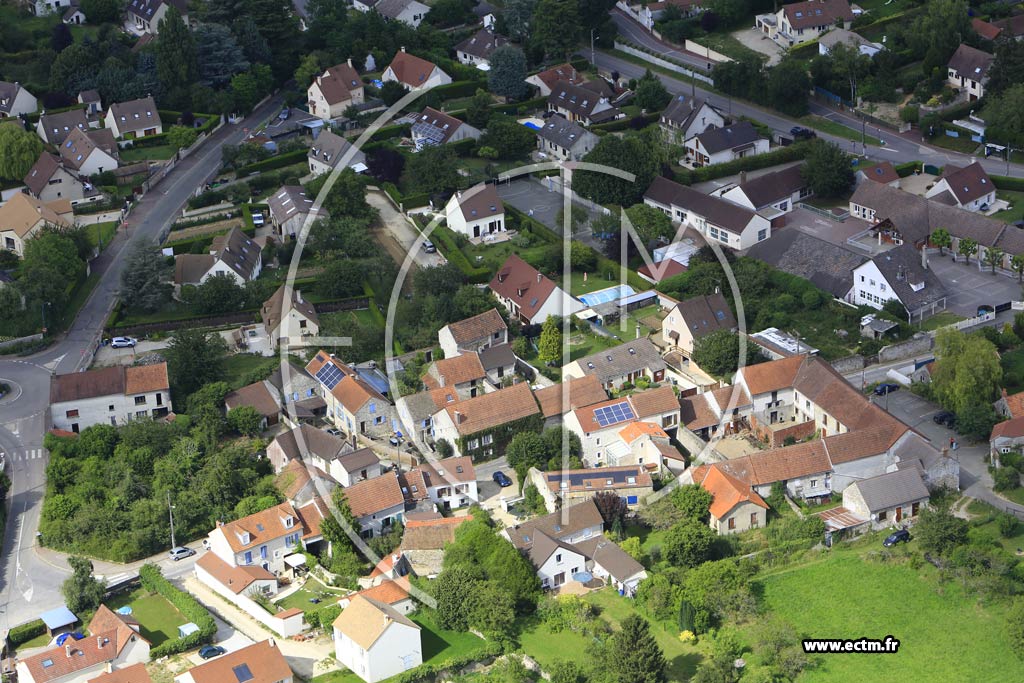Photo arienne de Mzires-sur-Seine (la Villeneuve)