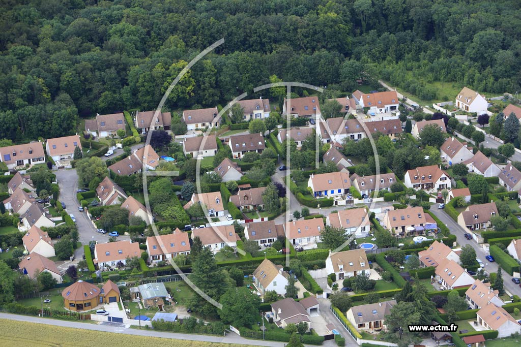 Photo arienne de Mzires-sur-Seine (la Villeneuve)