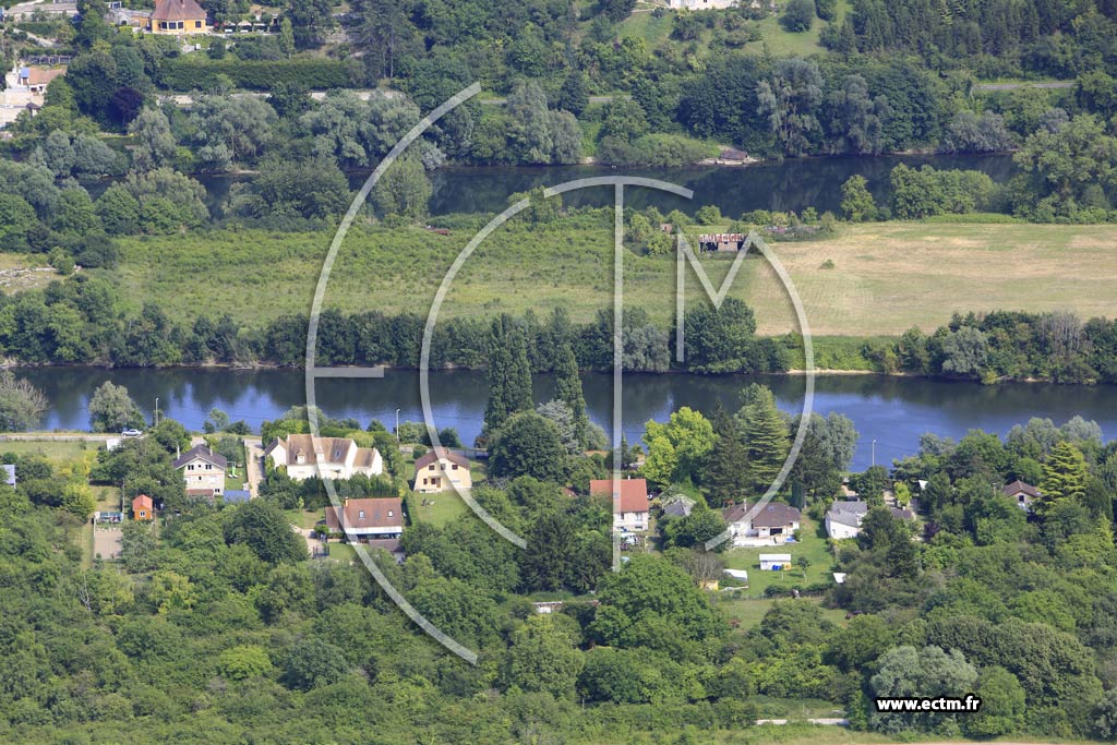 Photo arienne de Moisson (Lavacourt)