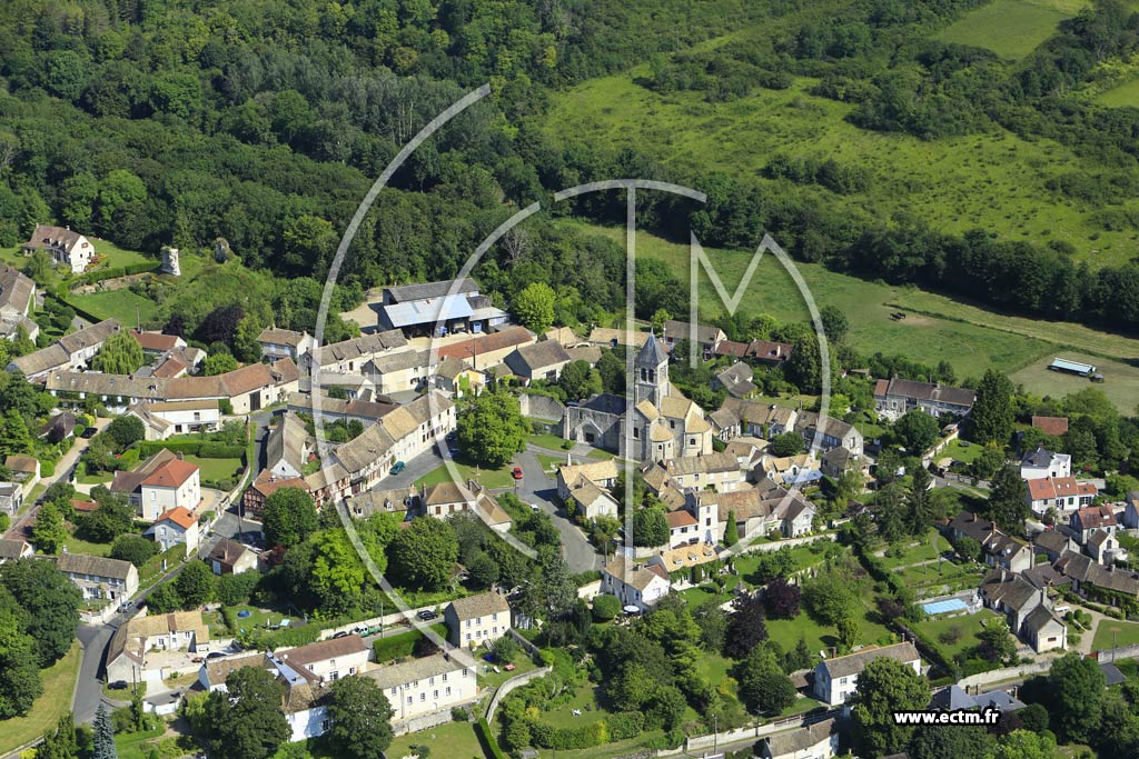 Photo arienne de Montchauvet