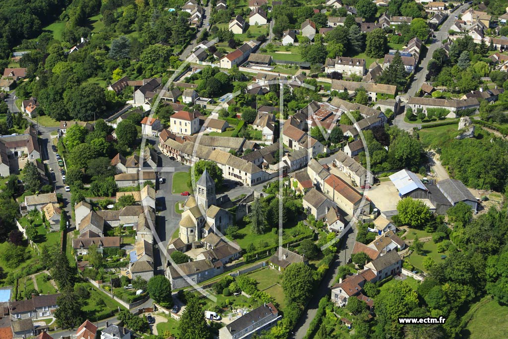 Photo arienne de Montchauvet