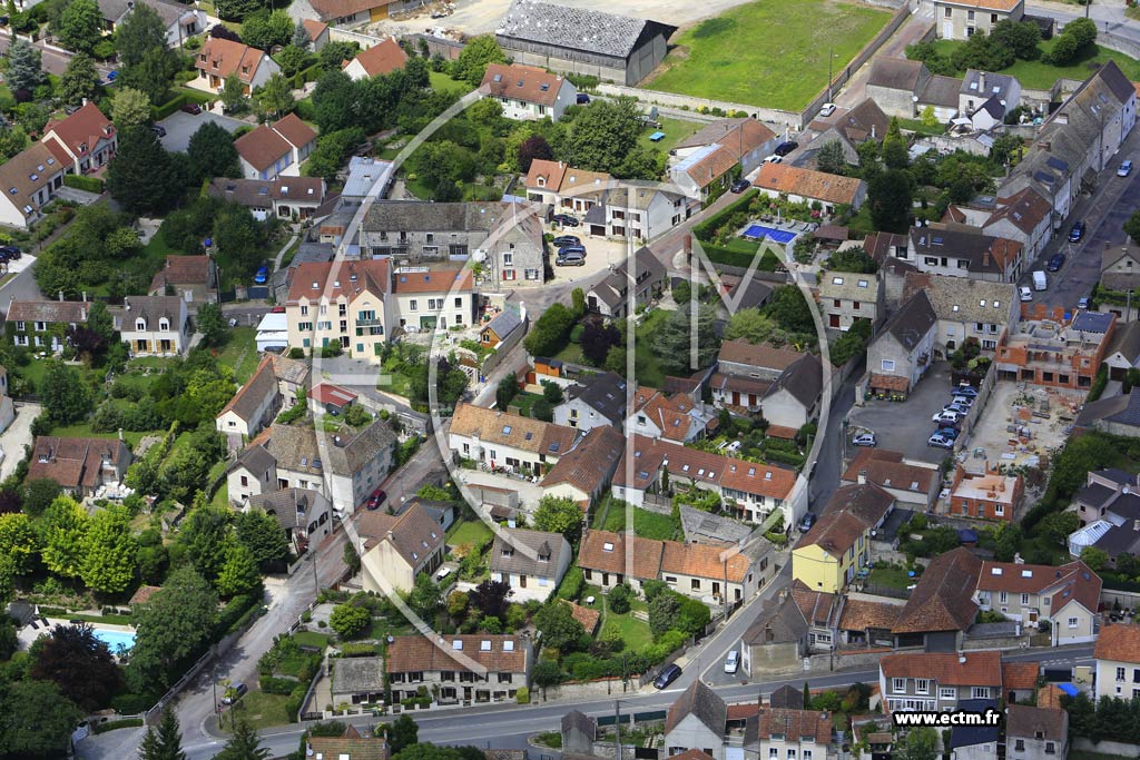 Photo arienne de Neauphle-le-Vieux