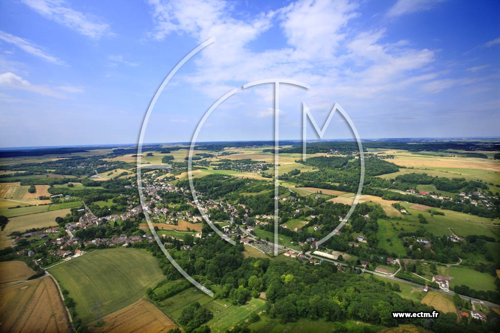 Photo arienne de Oinville-sur-Montcient