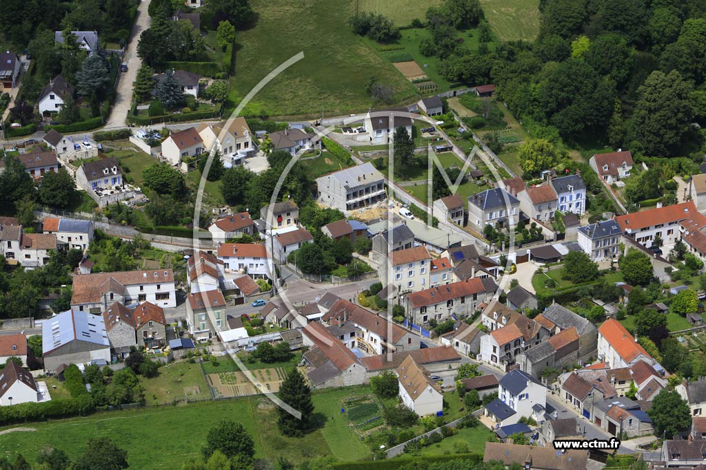 Photo arienne de Oinville-sur-Montcient