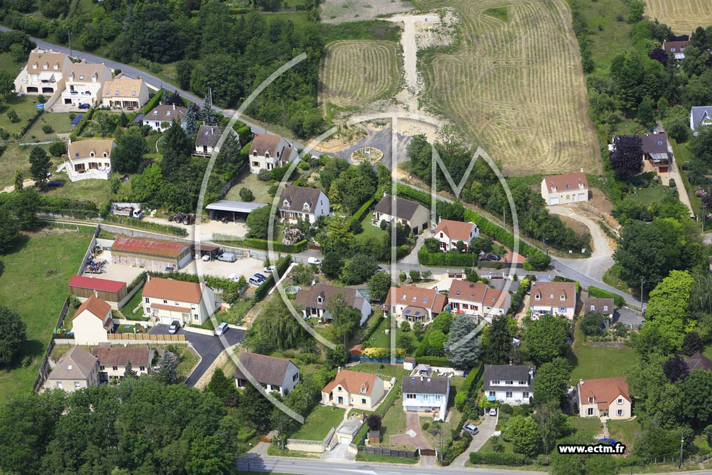 Photo arienne de Oinville-sur-Montcient