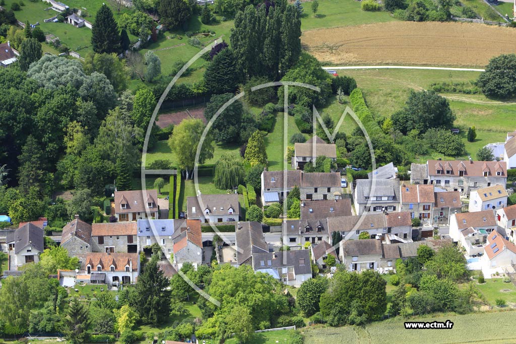 Photo arienne de Oinville-sur-Montcient
