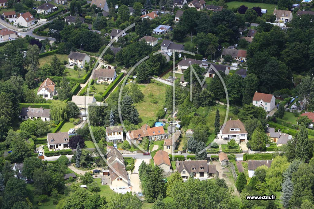 Photo arienne de Orgerus (le Clos des Bourgognes)
