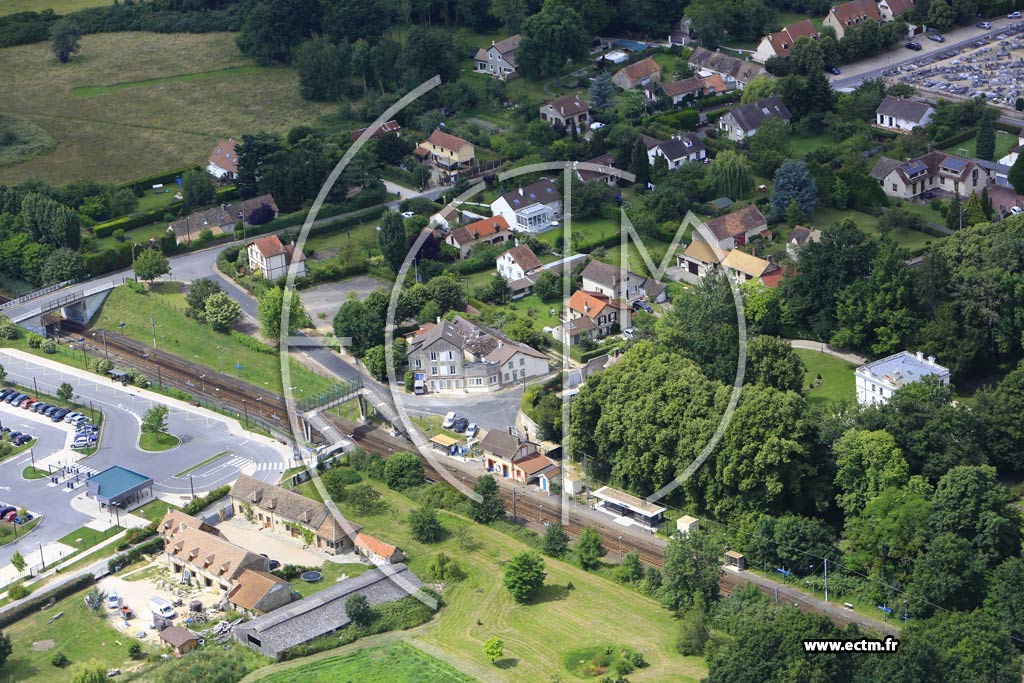 Photo arienne de Orgerus (le Moutier)