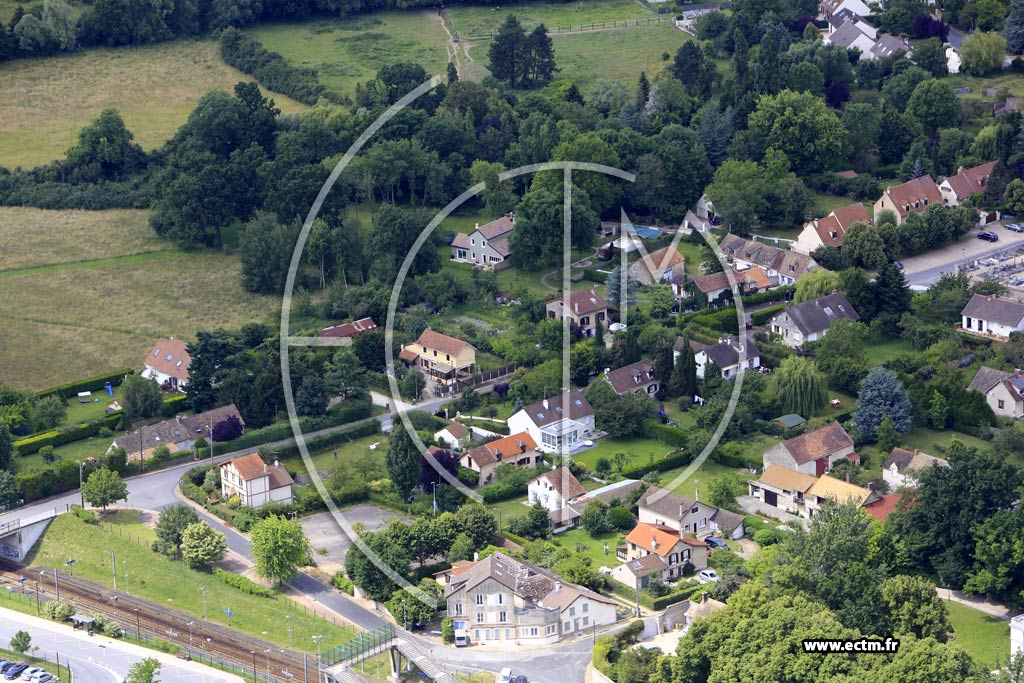 Photo arienne de Orgerus (le Moutier)