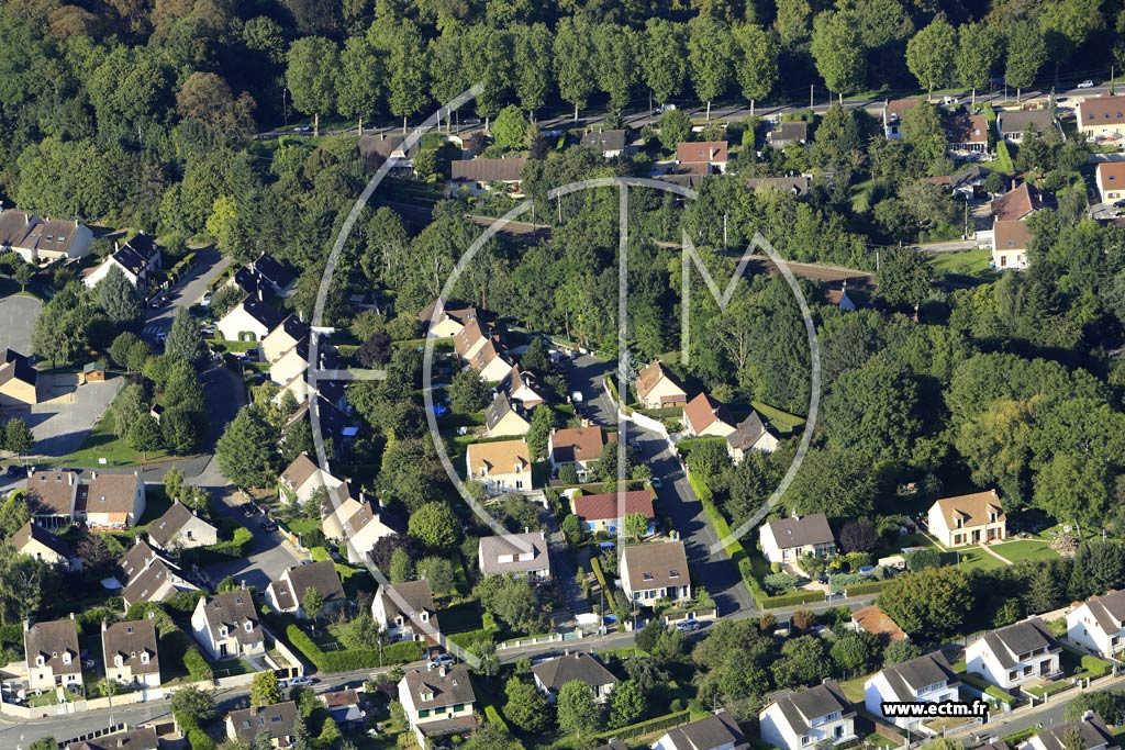Photo arienne de Rosny-sur-Seine (Quartier La Grande-Maison)