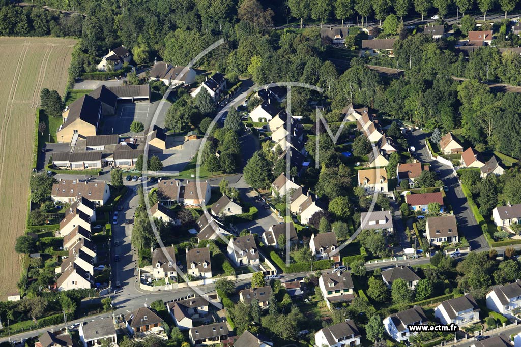 Photo arienne de Rosny-sur-Seine (Quartier La Grande-Maison)