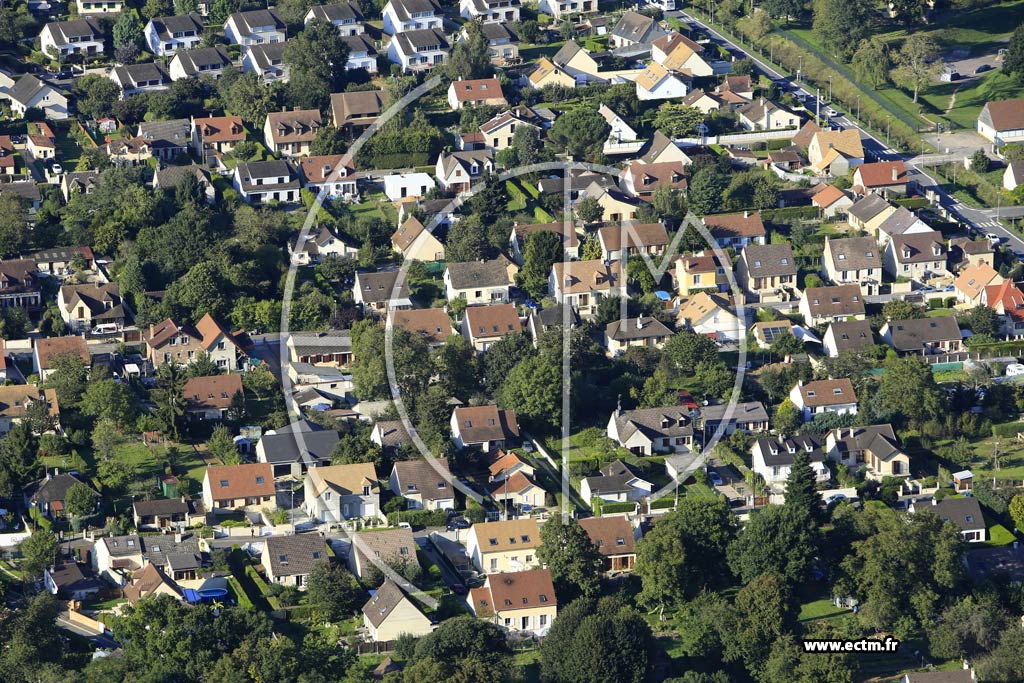Photo arienne de Rosny-sur-Seine (Quartier La Grande-Maison)