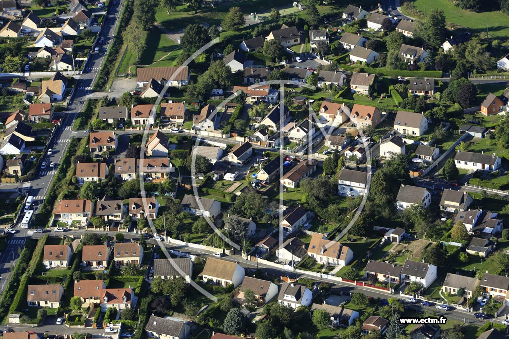 Photo arienne de Rosny-sur-Seine (Quartier Le Val-Fleuri)