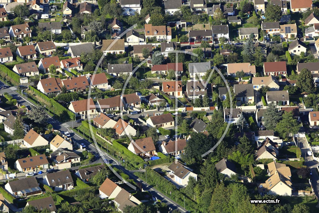 Photo arienne de Rosny-sur-Seine (Quartier Le Val-Fleuri)