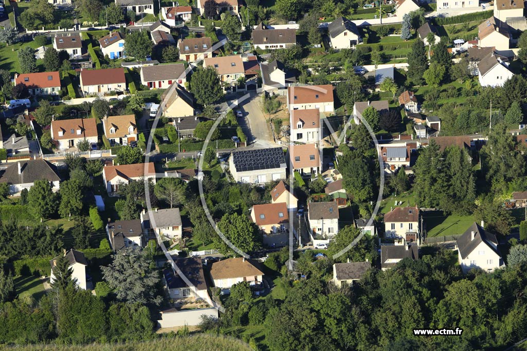 Photo arienne de Rosny-sur-Seine (Quartier Le Val-Fleuri)