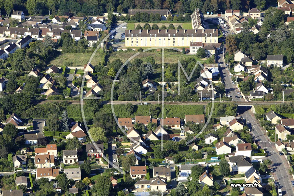 Photo arienne de Rosny-sur-Seine (Quartier Le Val-Fleuri)