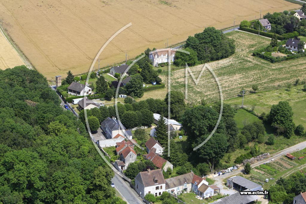 Photo arienne de Saint-Cyr-en-Arthies