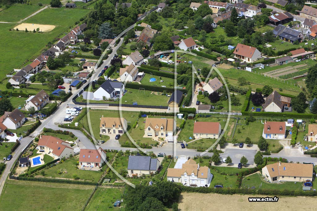 Photo arienne de Saint-Illiers-la-Ville