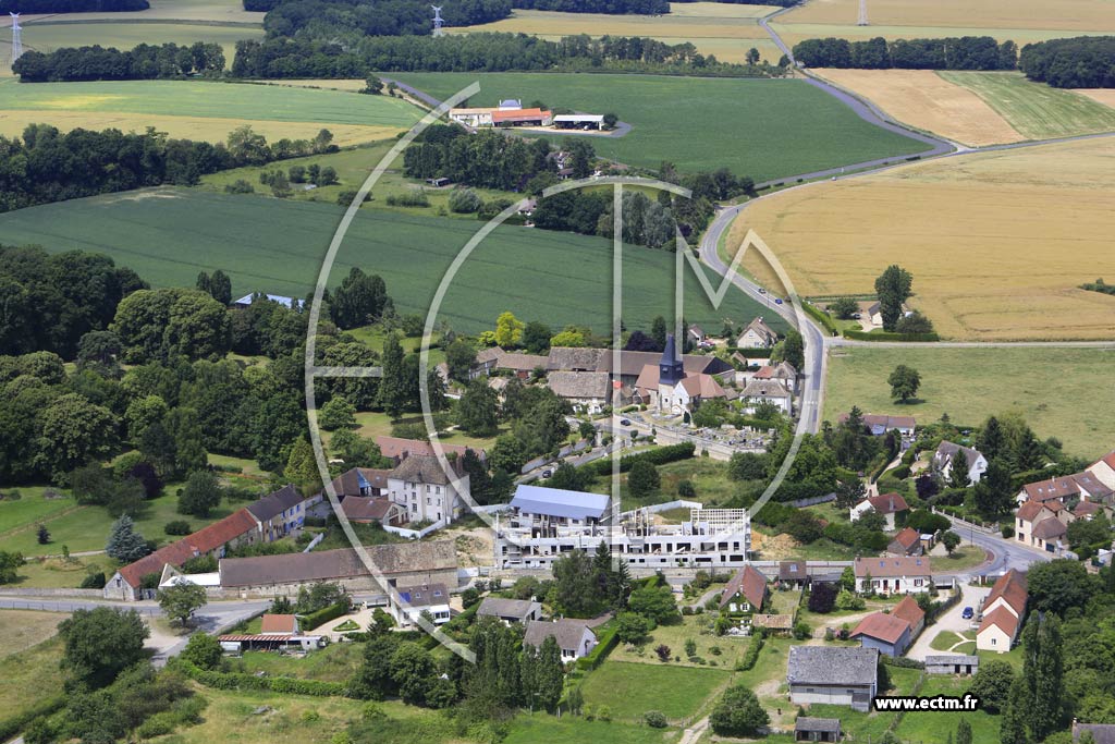 Photo arienne de Saint-Illiers-la-Ville