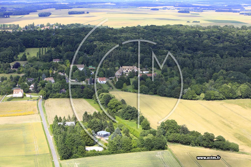 Photo arienne de Saint-Martin-des-Champs