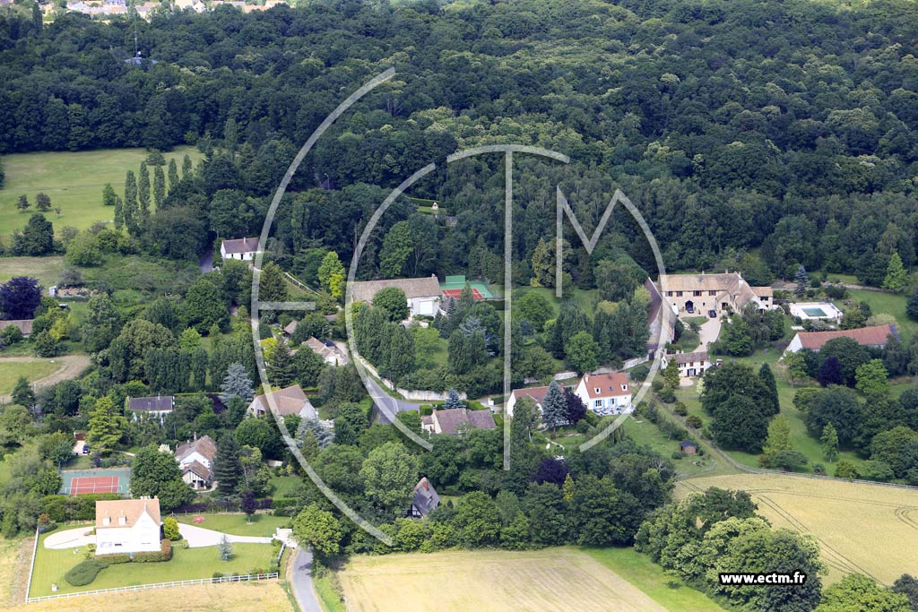 Photo arienne de Saint-Martin-des-Champs