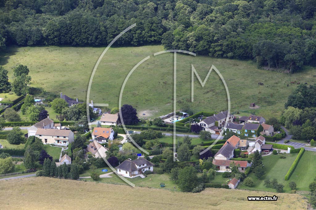 Photo arienne de Saint-Martin-des-Champs