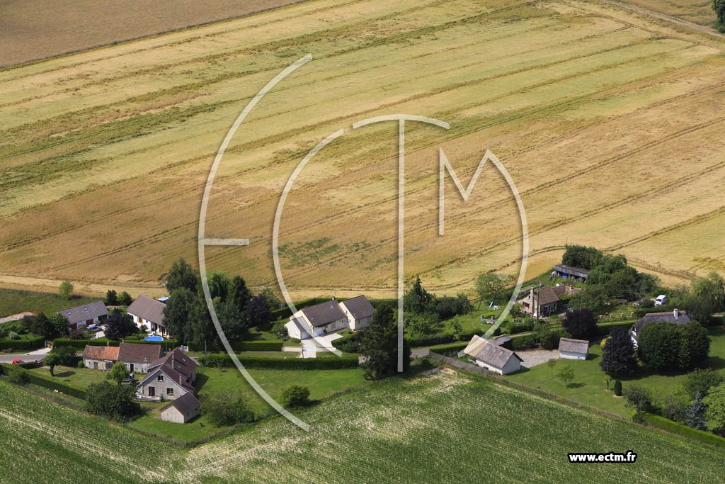 Photo arienne de Saint-Martin-des-Champs
