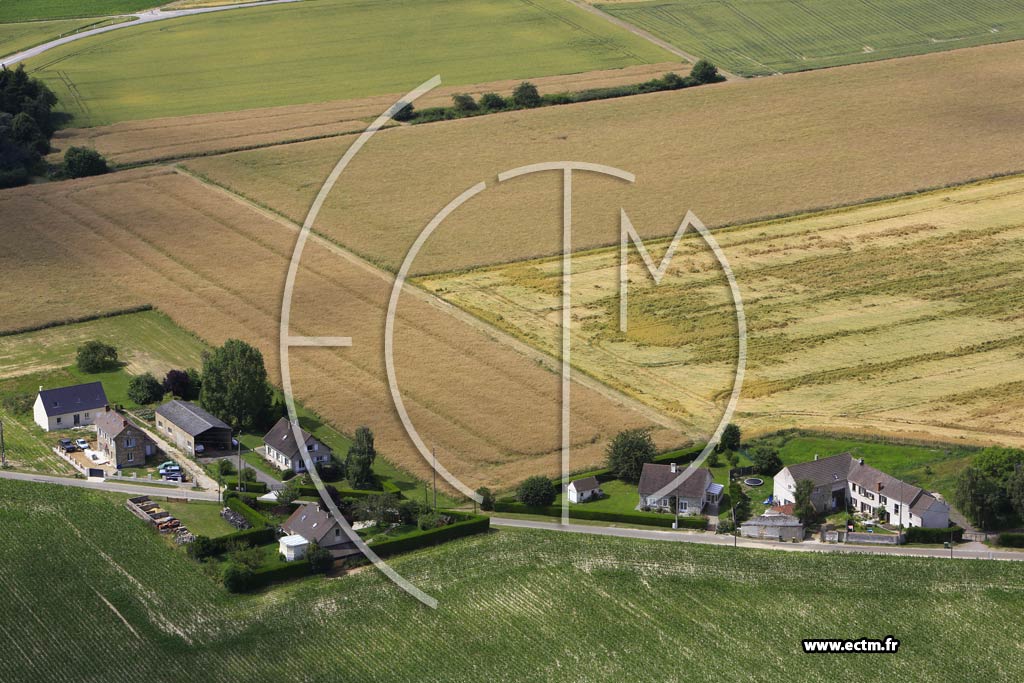 Photo arienne de Saint-Martin-des-Champs