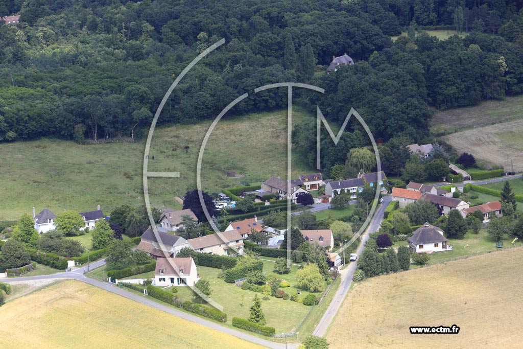 Photo arienne de Saint-Martin-des-Champs