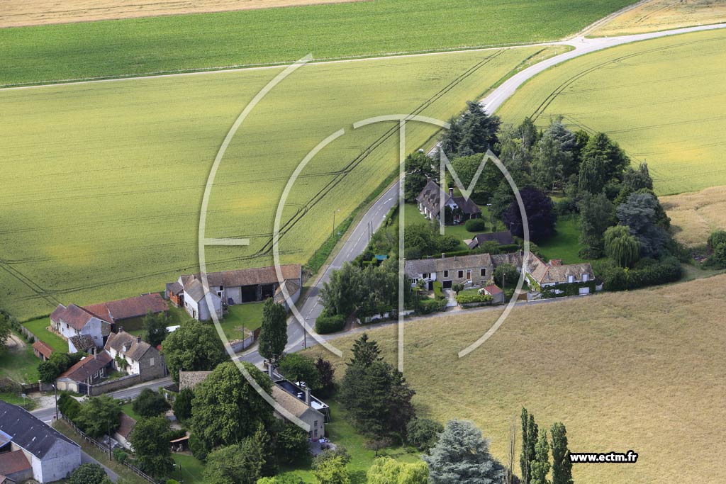 Photo arienne de Saint-Martin-des-Champs