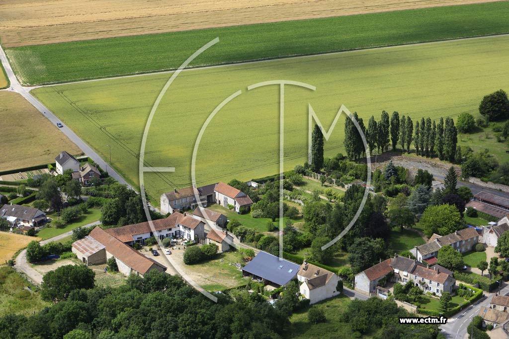 Photo arienne de Saint-Martin-des-Champs