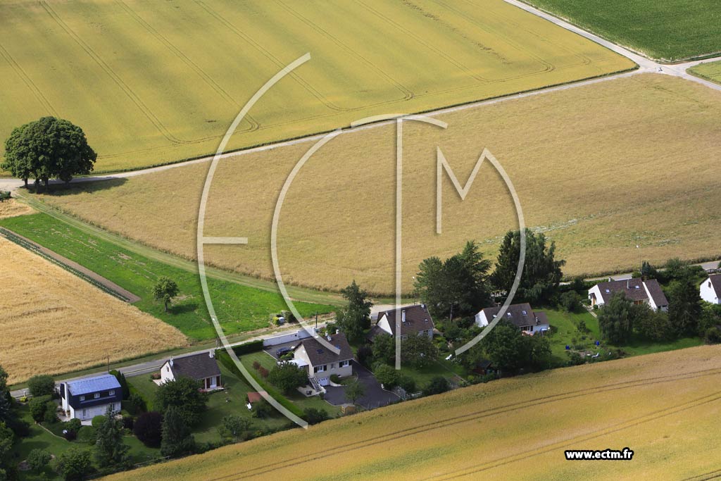 Photo arienne de Saint-Martin-des-Champs