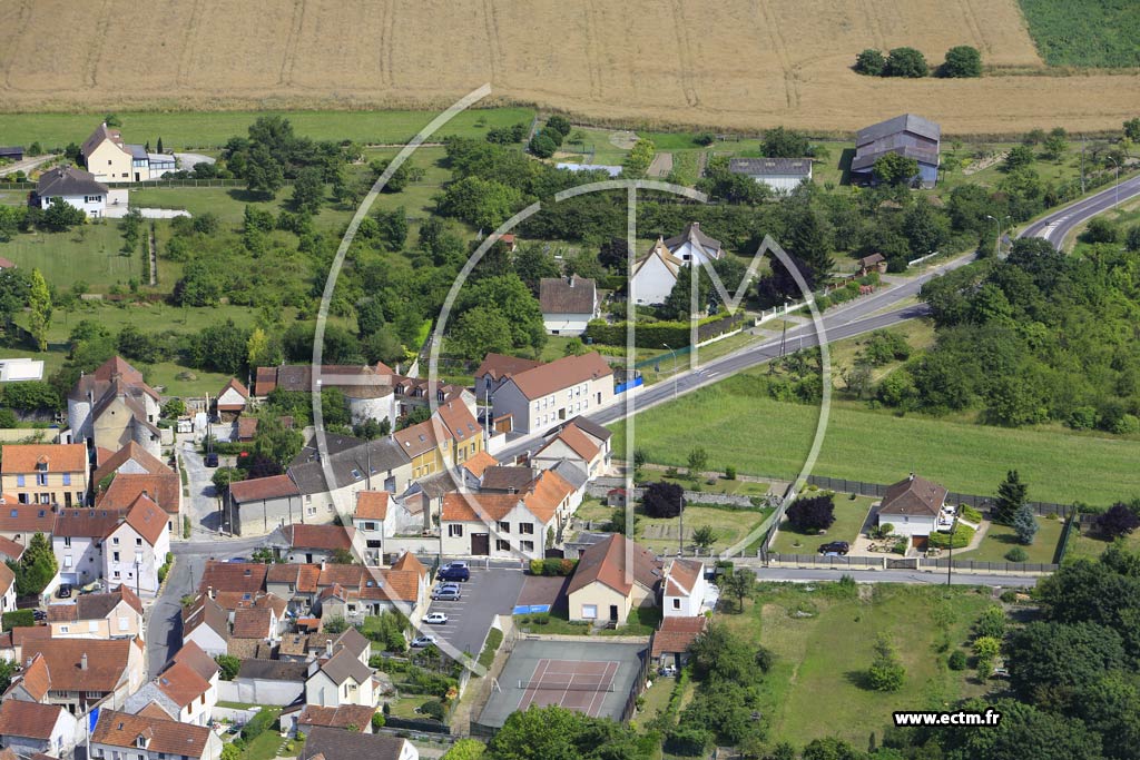 Photo arienne de Saint-Martin-la-Garenne