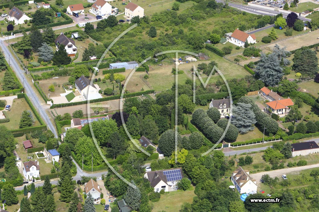 Photo arienne de Saint-Martin-la-Garenne