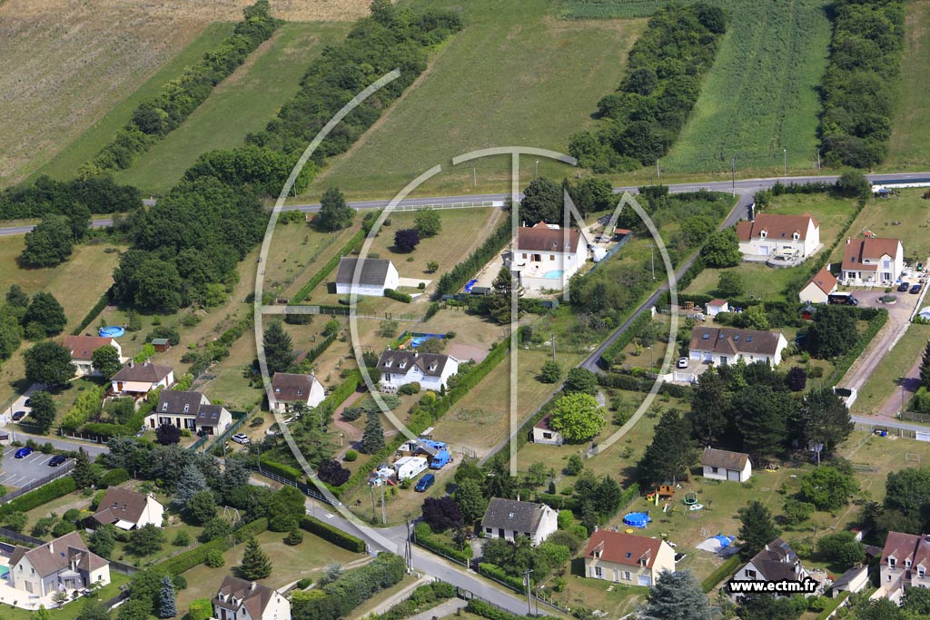 Photo arienne de Saint-Martin-la-Garenne