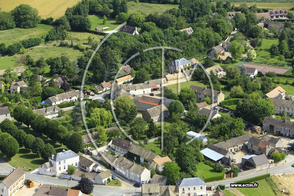 Photo arienne de Saint-Ouen-Marchefroy