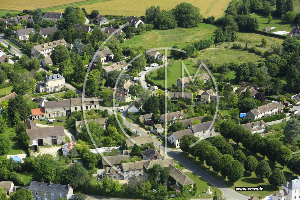 Photo arienne de Saint-Ouen-Marchefroy